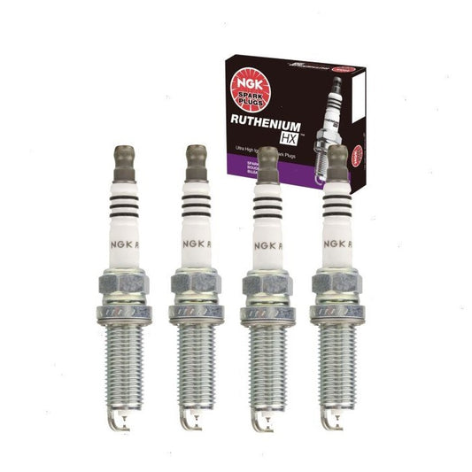 4 x Ruthenium Spark Plugs for Mazda 2 3 6 CX-3 CX-5 MX-5 1.5L 2.0L 2.5L Skyactiv