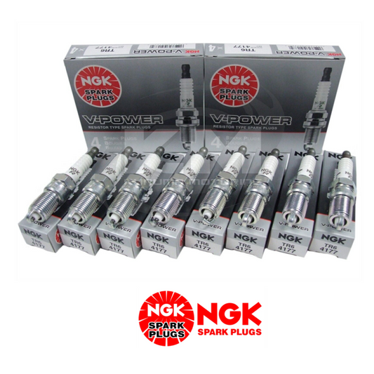 8 x NGK TR6 V Power Spark Plugs Commodore HSV LS1 LS2 L98 GEN 3 Cammed / Turbo