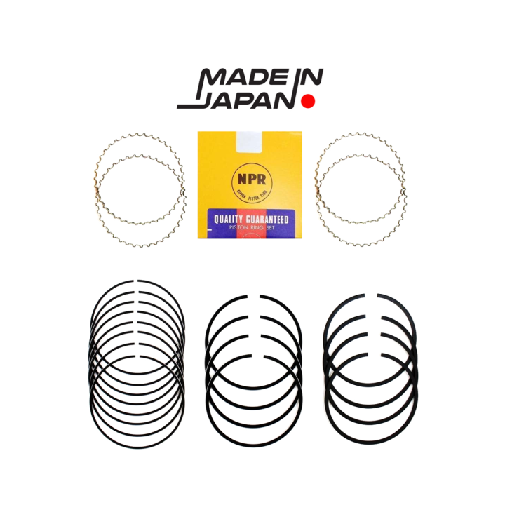 Piston Ring Set for Nissan Navara D22 D40 2.5L YD25 YD25DDT YD25DDTI 08-15