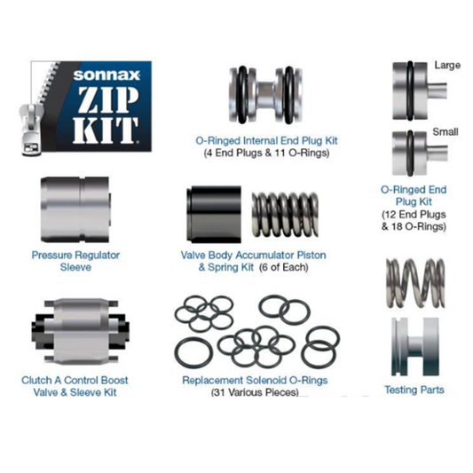 ZF6HP26 Generation 1 Automatic Transmission Problem Solving Sonnax Zip Kit