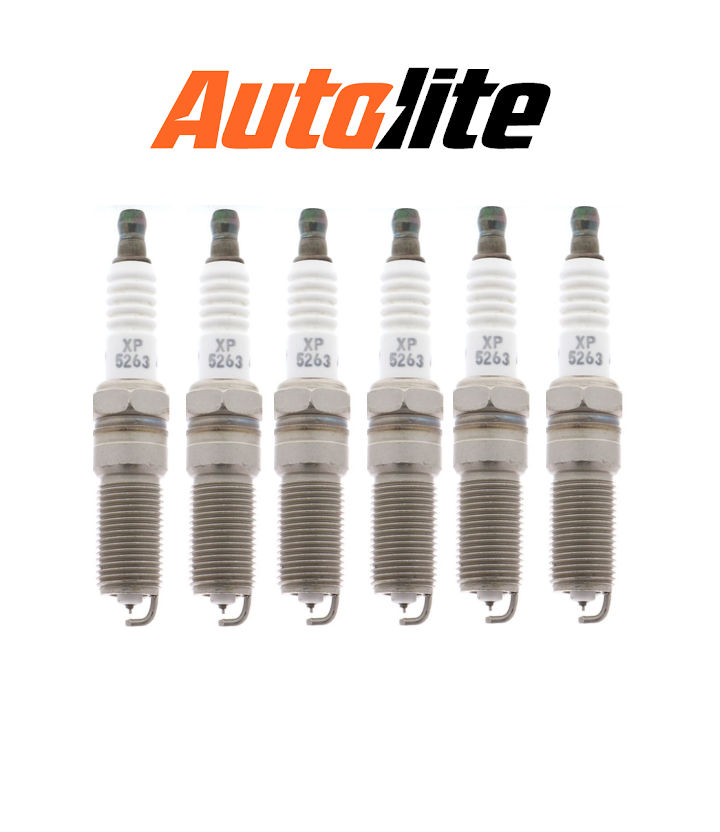 Iridium Spark Plugs (6) for V6 Holden Commodore VE VZ VF Berlina VE VZ Calais VE VF Caprice Statesman WL WM Crewman VZ Malibu EM Rodeo RA 3.6L