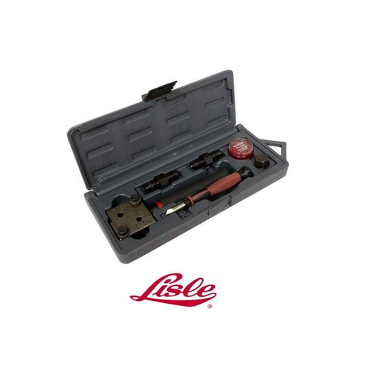 Lisle Low Profile Brake Line Single/Double Flaring Tool Kit 4.75 3/16 1/4 #33260