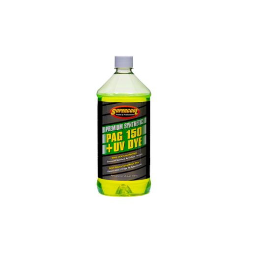 Compressor Oil Supercool PAG 150 with UV Dye 237ml for Car Air Conditioning MADE IN USA